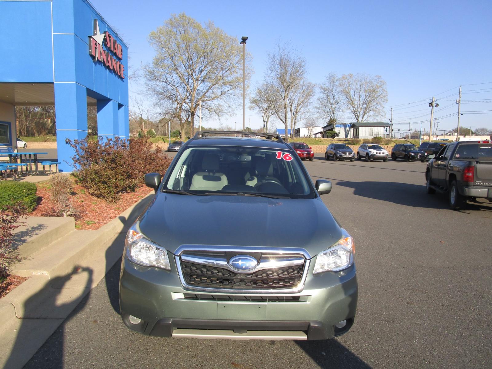 2016 Green Subaru Forester (JF2SJAKC7GH) , located at 1814 Albert Pike Road, Hot Springs, AR, 71913, (501) 623-1717, 34.494228, -93.094070 - Photo #1